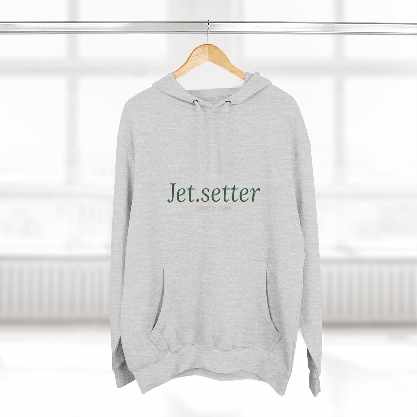 Jet.setter™ World Tour Hoodie — Ash Grey