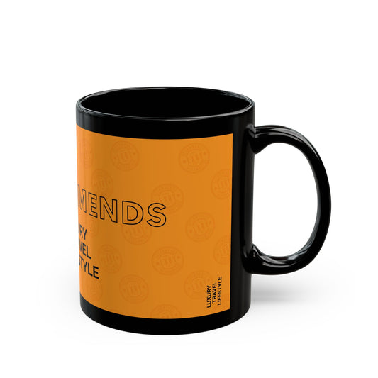 LXRY RECOMMENDS Orange/ Black Mug (11oz)