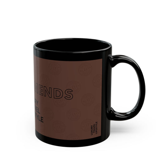 LXRY RECOMMENDS Brown/ Black Mug (11oz)