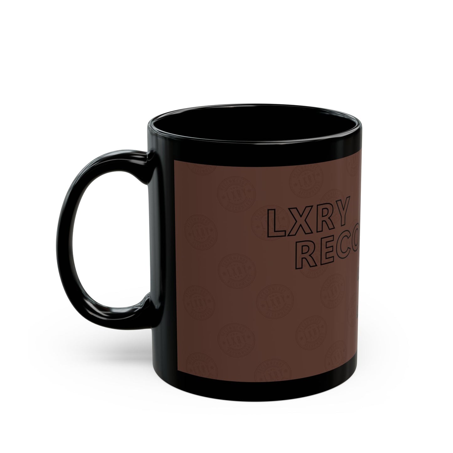 LXRY RECOMMENDS Brown/ Black Mug (11oz)