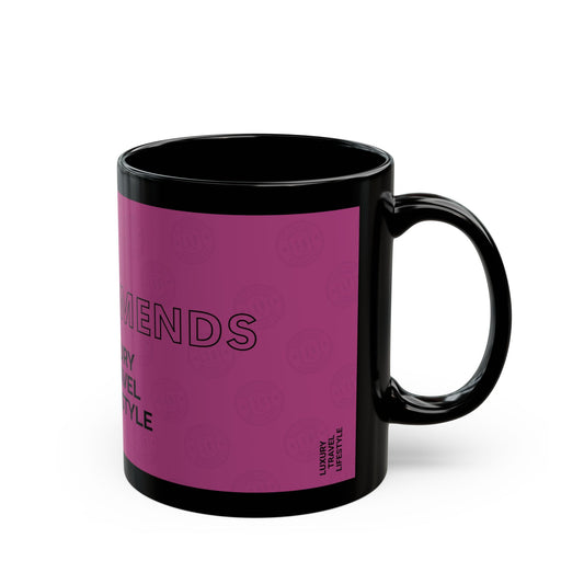 LXRY RECOMMENDS Purple/ Black Mug (11oz)