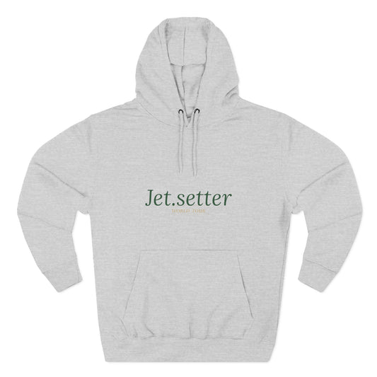Jet.setter™ World Tour Hoodie — Ash Grey