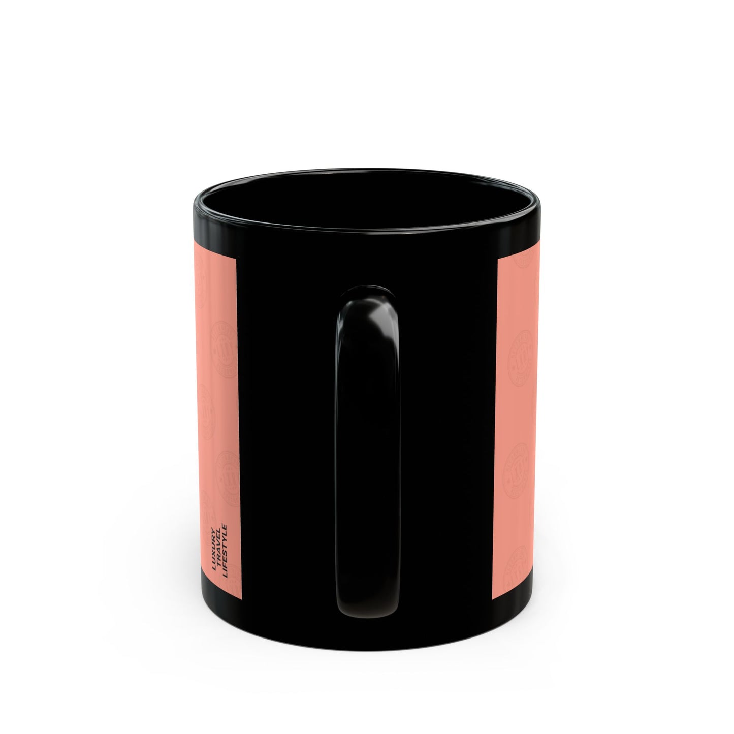LXRY RECOMMENDS Peach / Black Mug (11oz)