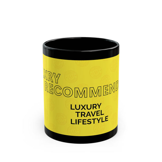 LXRY RECOMMENDS Yellow / Black Mug (11oz)