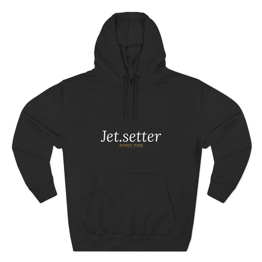 Jet.setter™ World Tour Hoodie — Charcoal Black
